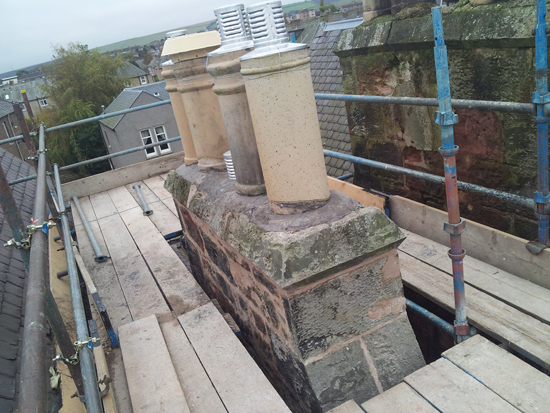 chimney-stonework-repairs-edinburgh